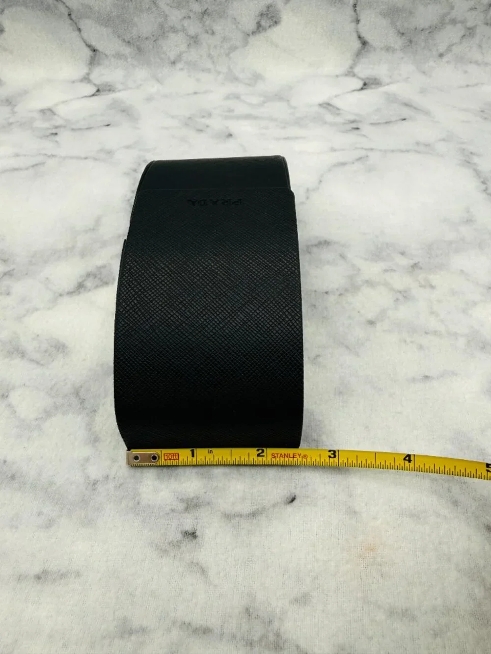 Prada Sunglasses Case,Black Magnetic Clamshell Case,Cleaning Cloth,Auth Card - Picture 8 of 11